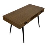 Vintage Office Workplace Compact 70s Glue Veneer