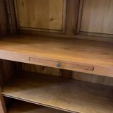 5-shelf solid wood bookcase