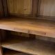 5-shelf solid wood bookcase