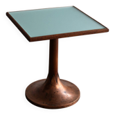 Table bistrot art déco, design français, années 1950
