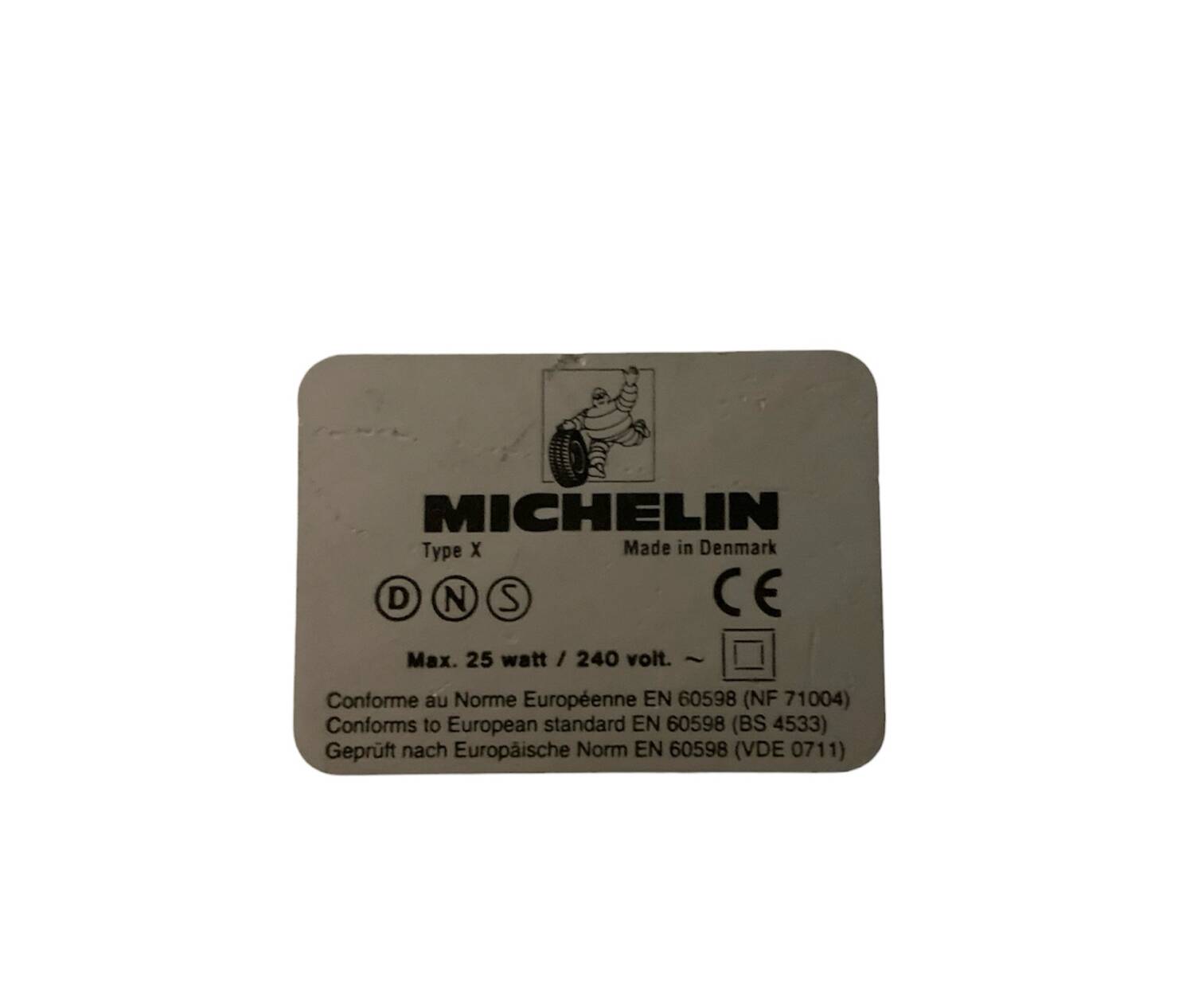 Michelin luminous vintage globe