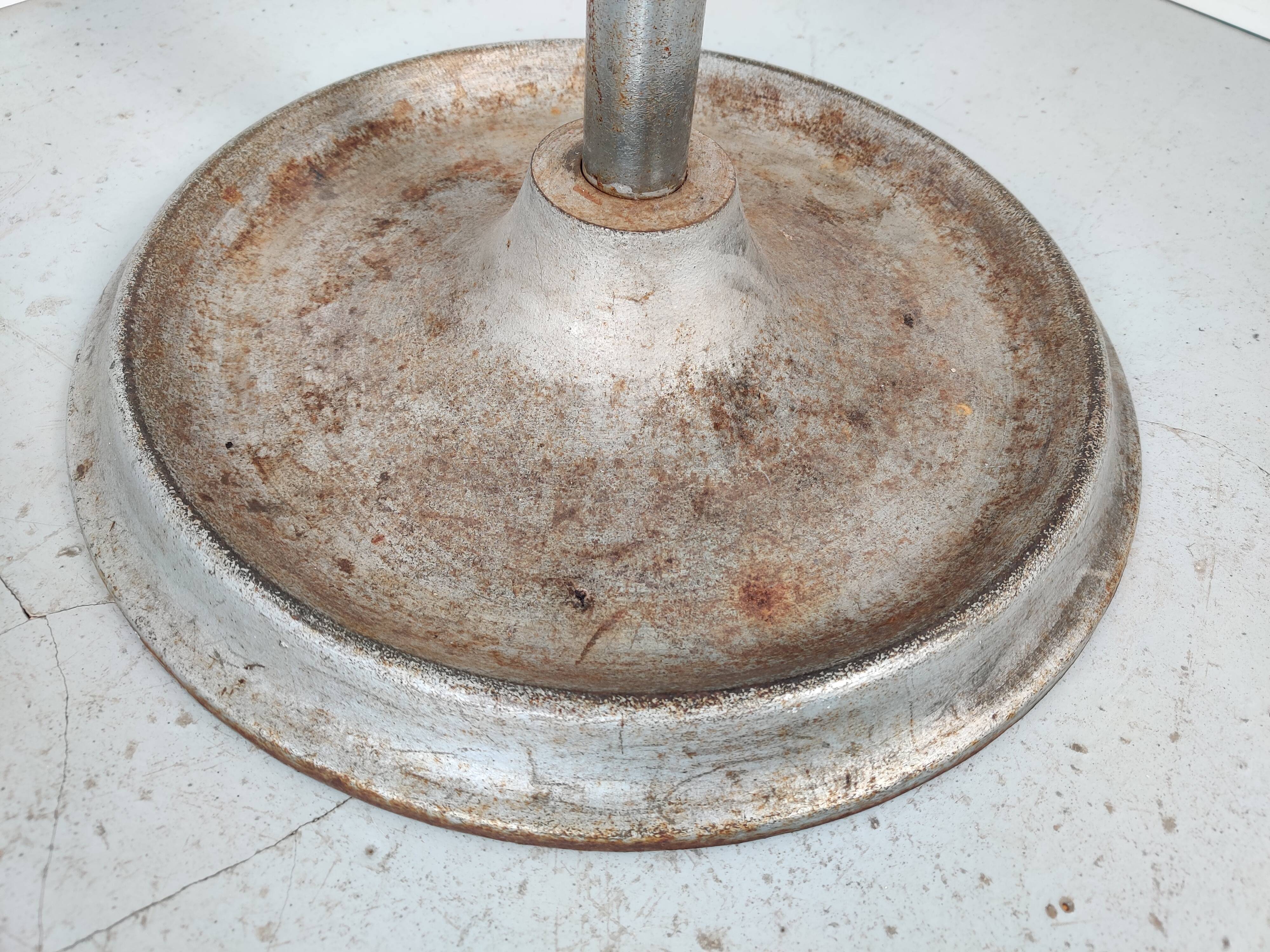 Cast iron coat hanger from the 1950s