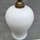 Opaline glass tulip pendant light