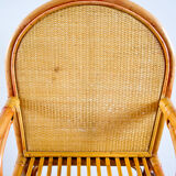 High chair rattan