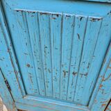 Ancien vaisselier Art déco en teck birman