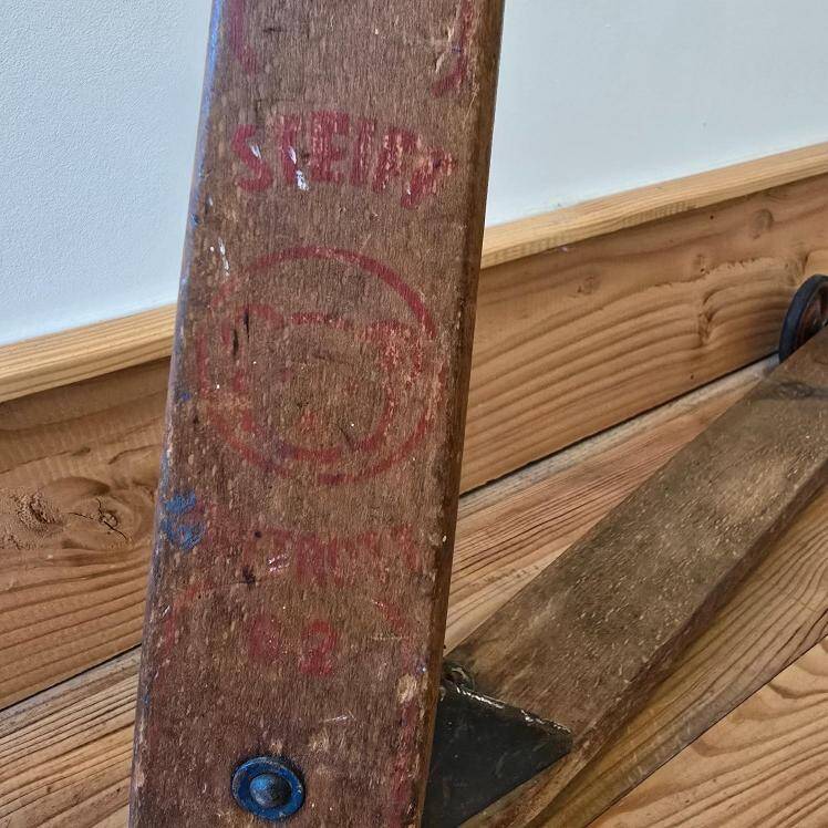 Vintage Steiff wooden scooter – 1950s toy