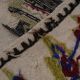 Vintage Turkish kilim, handwoven, 90x104 cm.