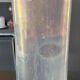 Vase vintage inox années 70