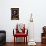 Portrait man 1930 in gold frame