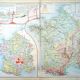 1879, Hypsometric map of France