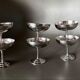 Vintage dessert bowls Inox - Set of 10