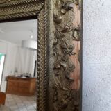 Mirror old gilded frame