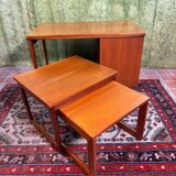 Mid century retro vintage teak McIntosh coffee table 1960