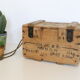 Former ammunition crate