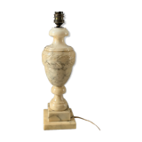 Vintage marble lamp foot