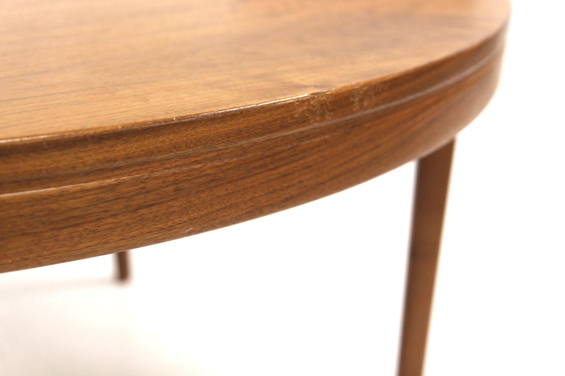 Scandinavian walnut dining table, Sweden, 1960