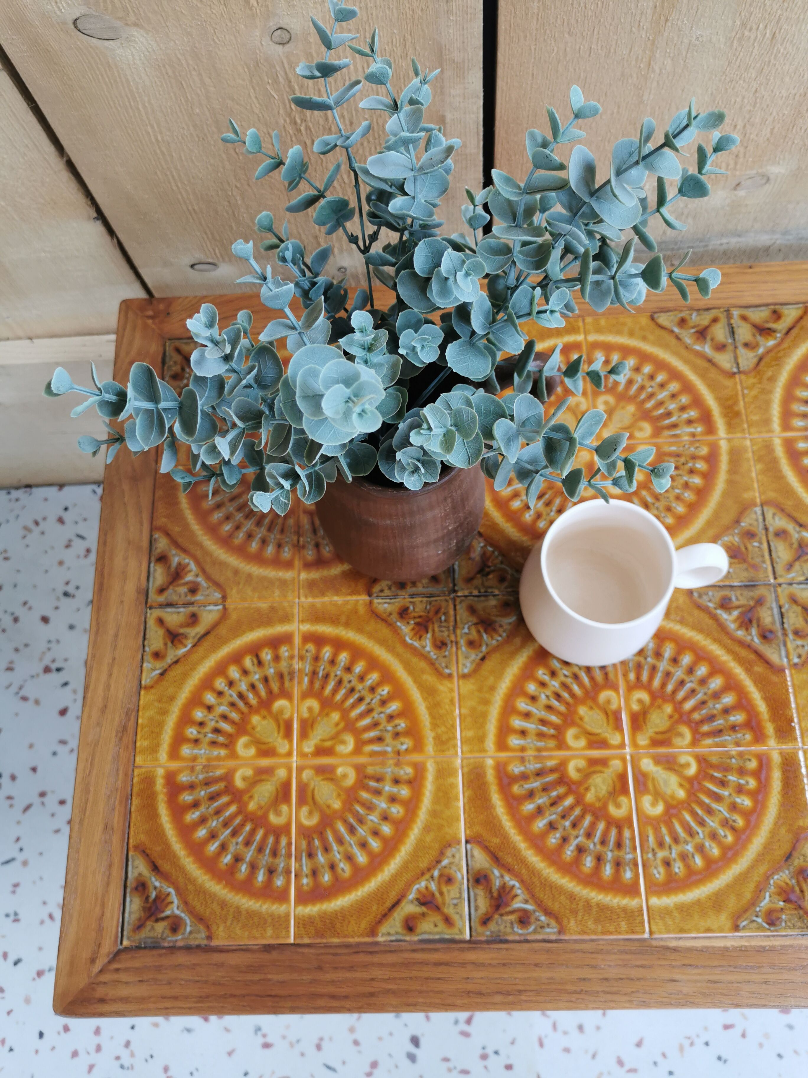 Ceramic coffee table