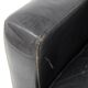 Scandinavian leather armchair, Sweden, 1960