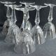 6 port glasses stamped Baccarat - Service Austerlitz
