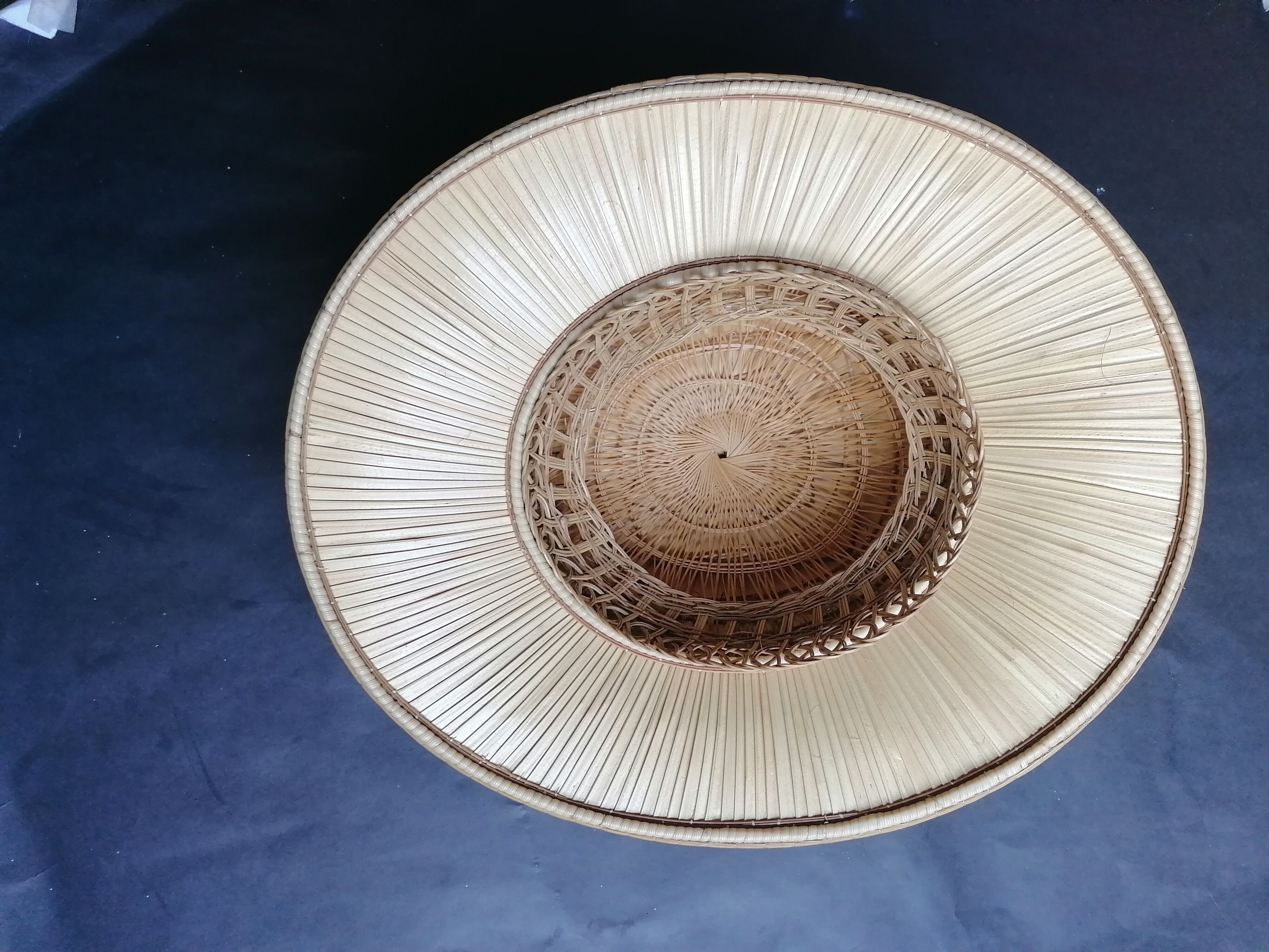 Colonial wicker hat
