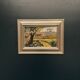 Original Swedish Oil on Canvas – "Industrial Landscape" – Signed – Vintage and Framed