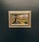Original Swedish Oil on Canvas – "Industrial Landscape" – Signed – Vintage and Framed