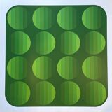 Poster - Photolithography Jim Bird tribute to Vasarely