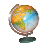 Mappe monde lumineuse