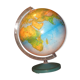 Mappe monde lumineuse
