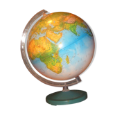 Mappe monde lumineuse