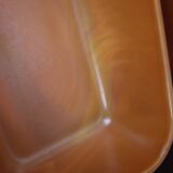 Tempered glass butter dishes Arcopal volcanic 70's