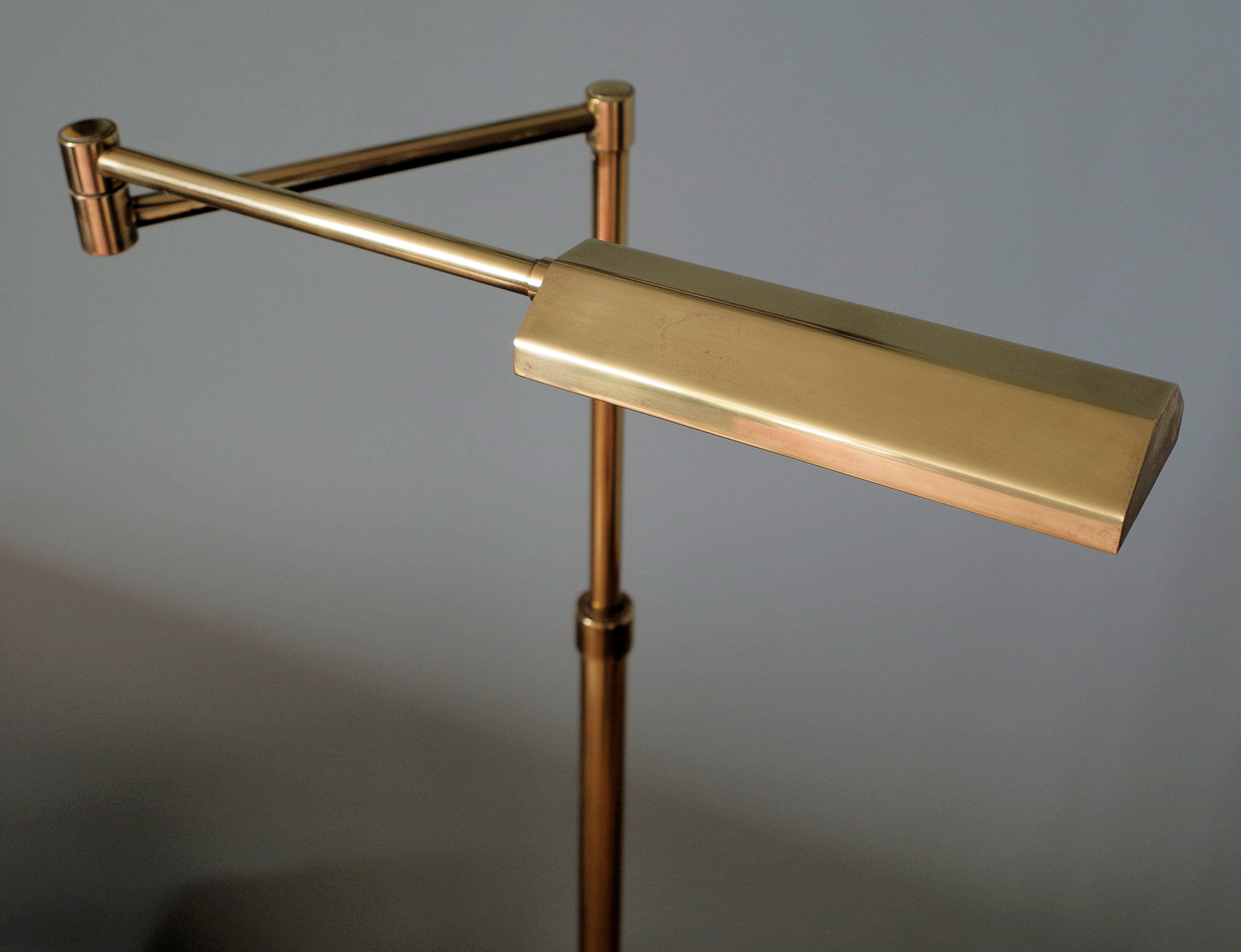 E-reader early 1970s brass
