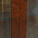 Vitrine fonctionnaliste art deco, années 1930, tchécoslovaquie