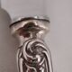 Boulenger Louis XV, 12 silver-plated table knives, excellent condition.