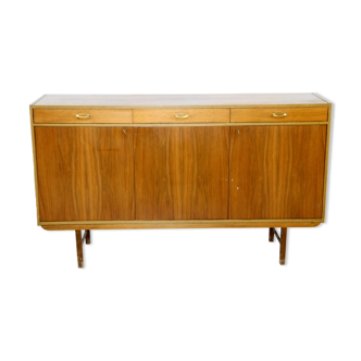 Walnut Enfilade, Sweden, 1960