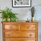 Commode vintage à pine massif