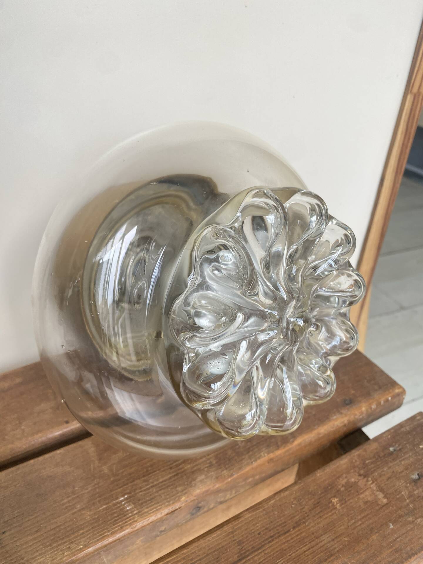 Vintage 70's wall-mounted ceiling light