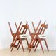 Ensemble de chaises de salle à manger Bouclé Albin Johansson and Sons