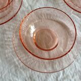 Set of 5 cups and 6 vintage plates