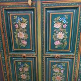 Indian painted cabinet