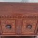 Renaissance walnut credenza