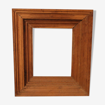 Ancient deep frame in sanded oak