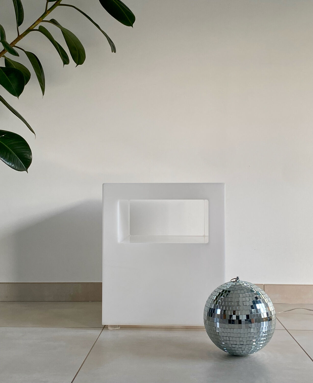 Vintage bedside table