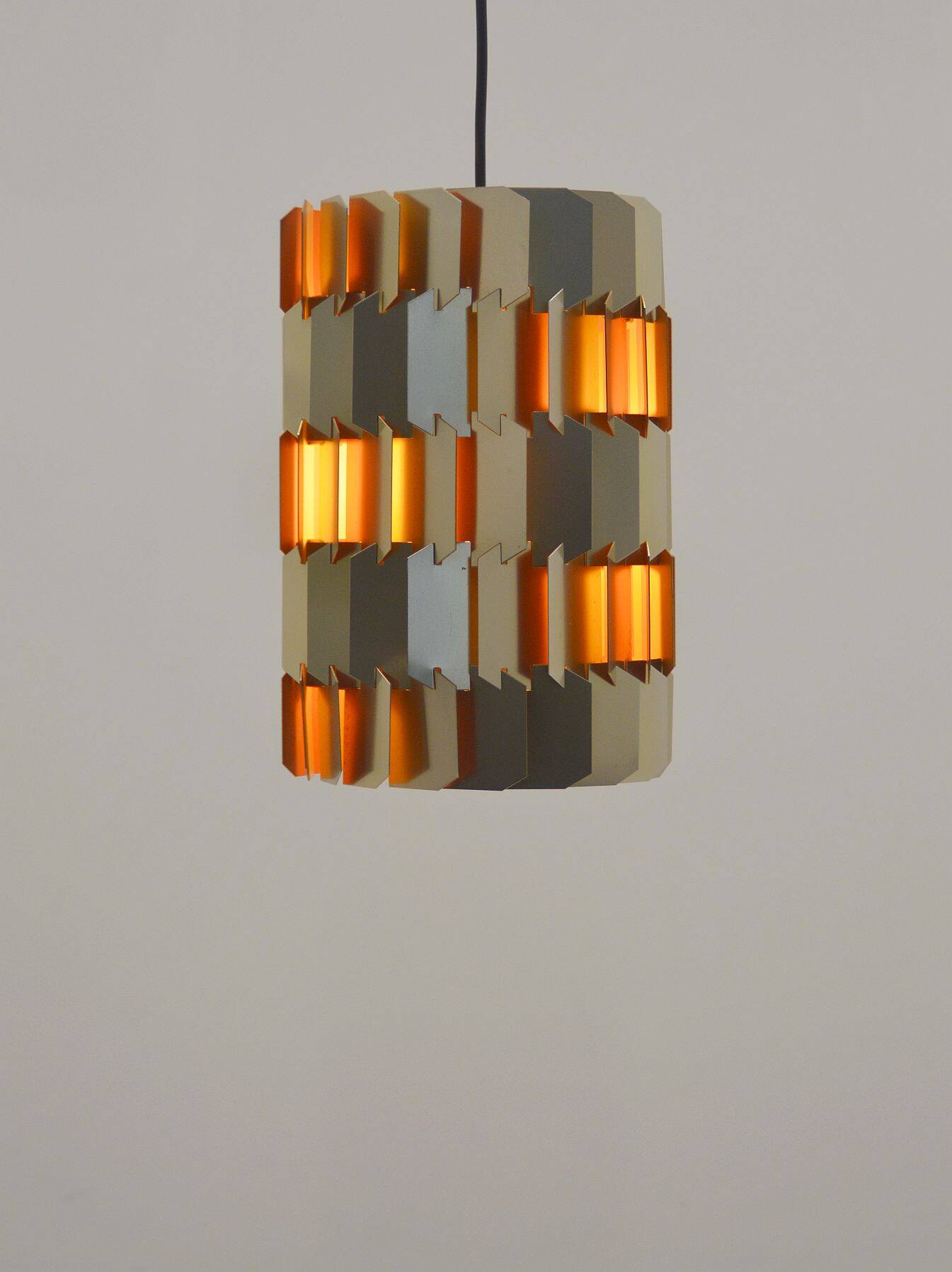 Danish Facet lamp designed by Louis Weisdorf for Lyfa, 1960s