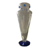 Grand Vase Borek Sipek en pate de verre des années 80