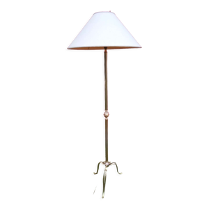 lampadaire tripode vintage