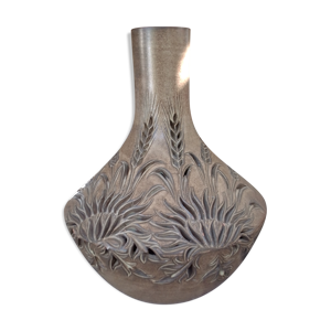 Pied de lampe grès Vallauris
