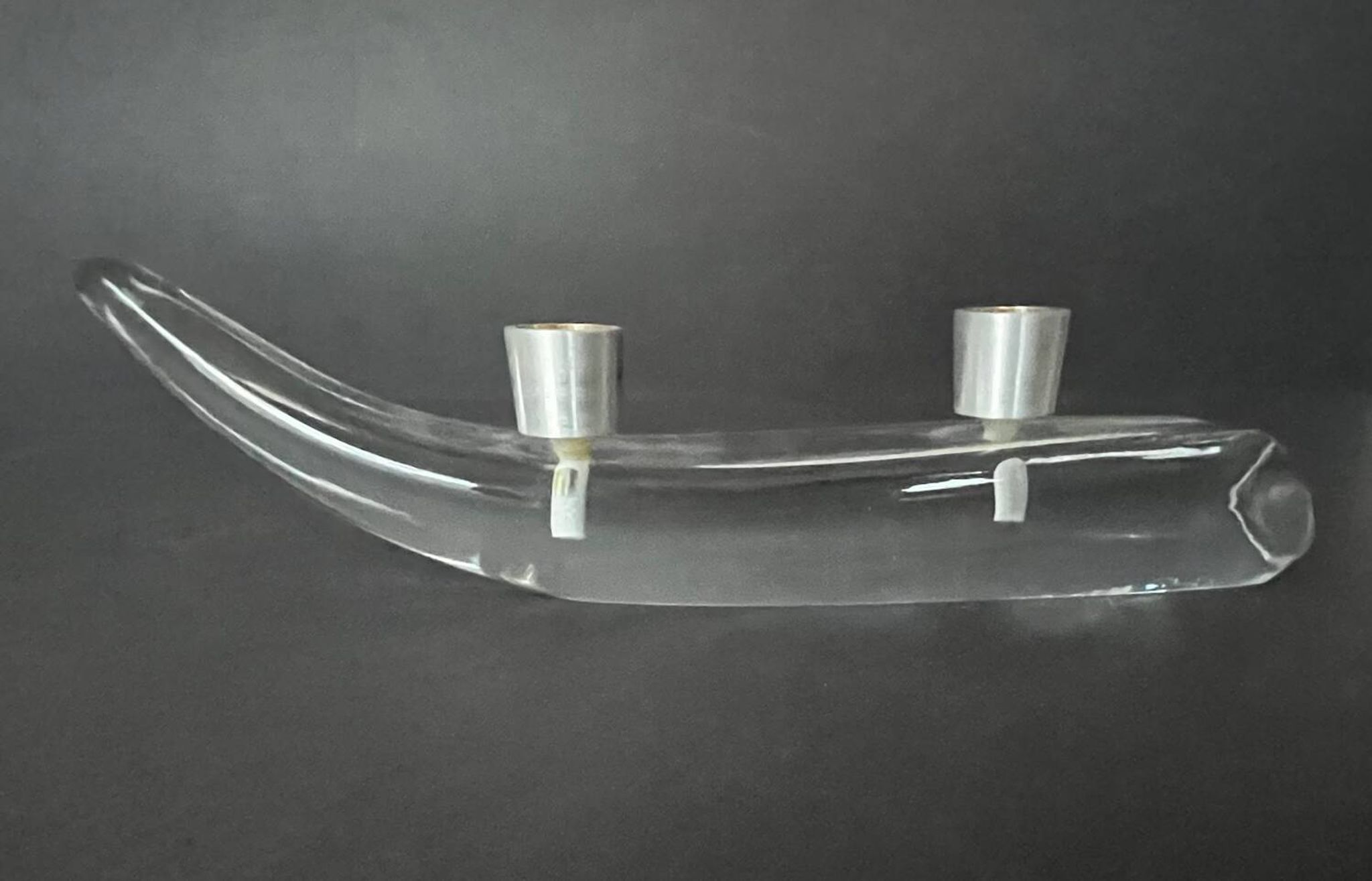 Crystal candlestick