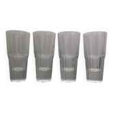 Vintage berger stamped pastis glass