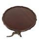 Mahogany sidetable in the style of Anton Kildeberg, Denmark 1960's
